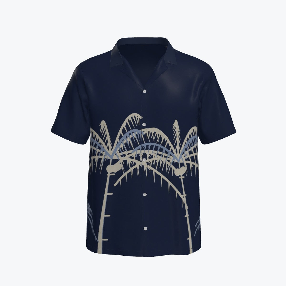 Grove — Midnight Hawaiian Shirt